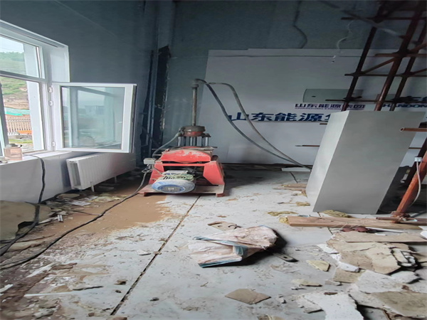 林周地基基础下沉墙体裂缝加固注浆顶升施工